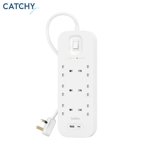 BELKIN 6 Outlet Surge Protector With USB-C & USB-A