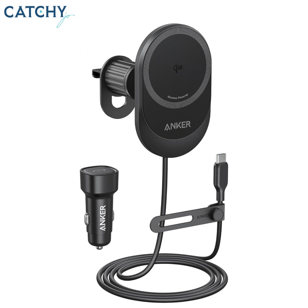 شاحن سيارة لاسلكي MagGo من Anker (15W)