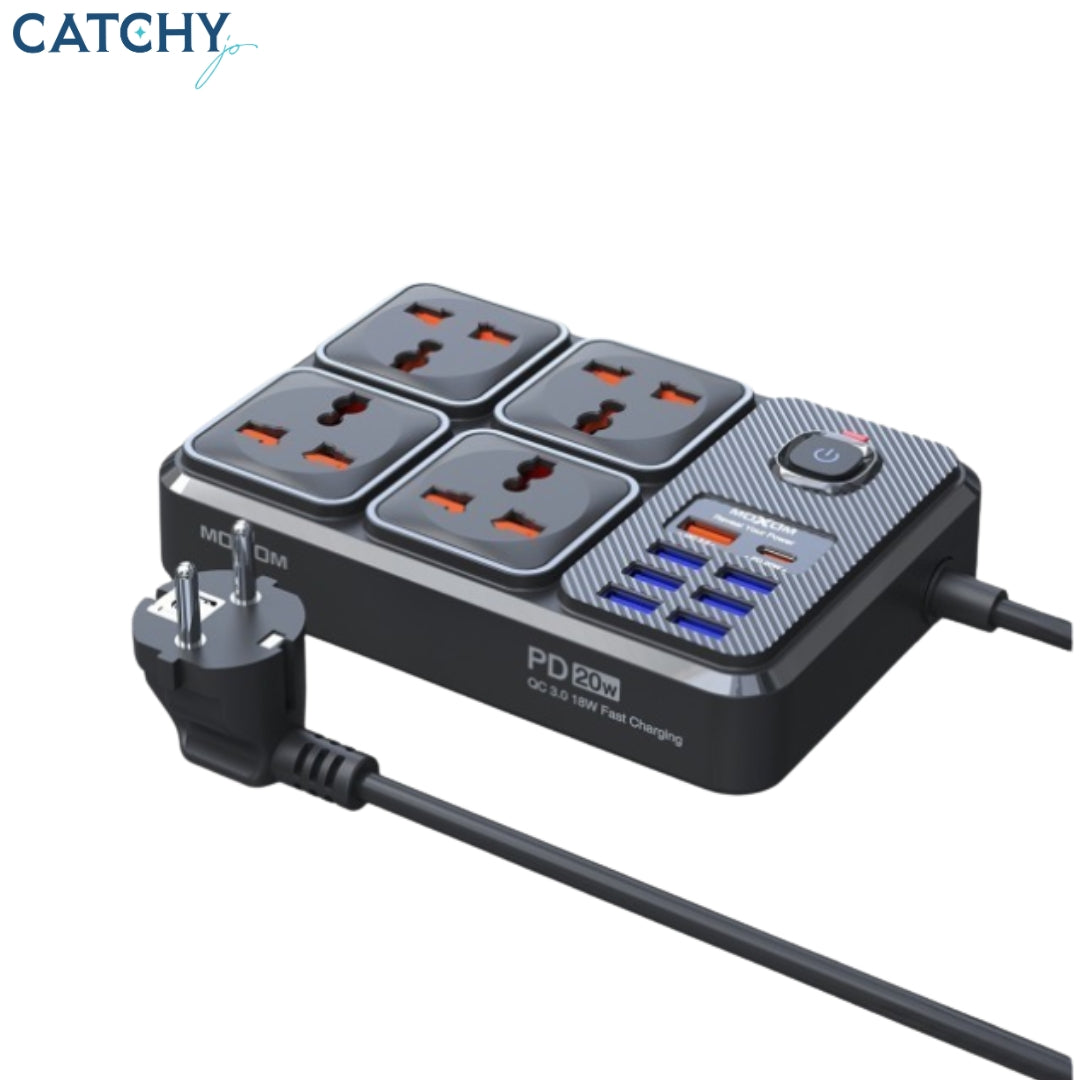 Moxom MX-ST17 Power Strip | 2M | 3M