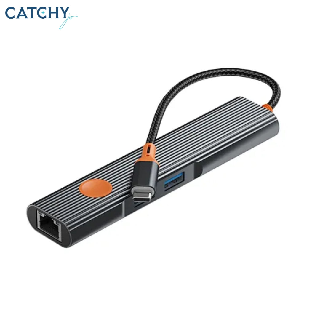 WiWU Wi-HB005 5 in 1 Travelling USB-C Hub