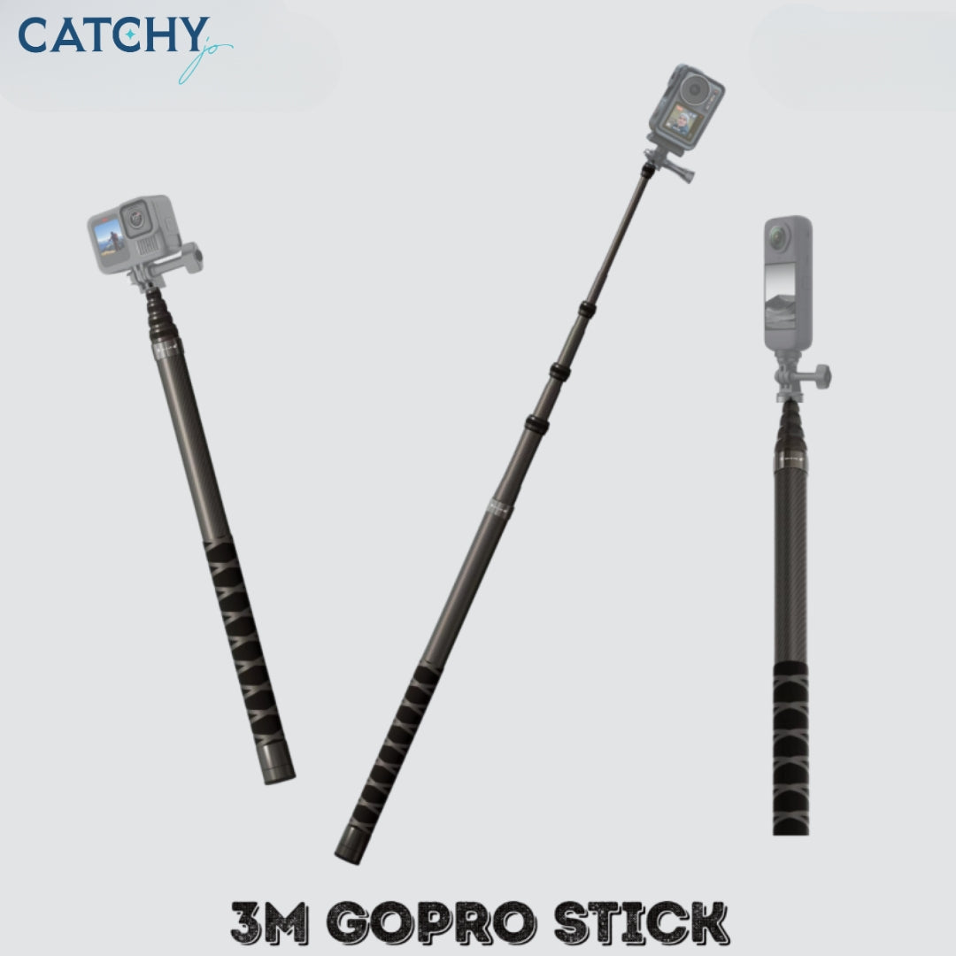 JMARY MT-65 3 Meter Carbon Fiber Stick