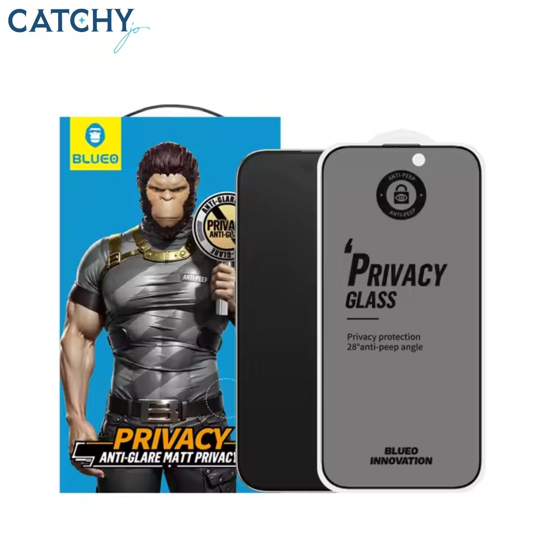 BLUEO iPhone Privacy Matte Screen Protector