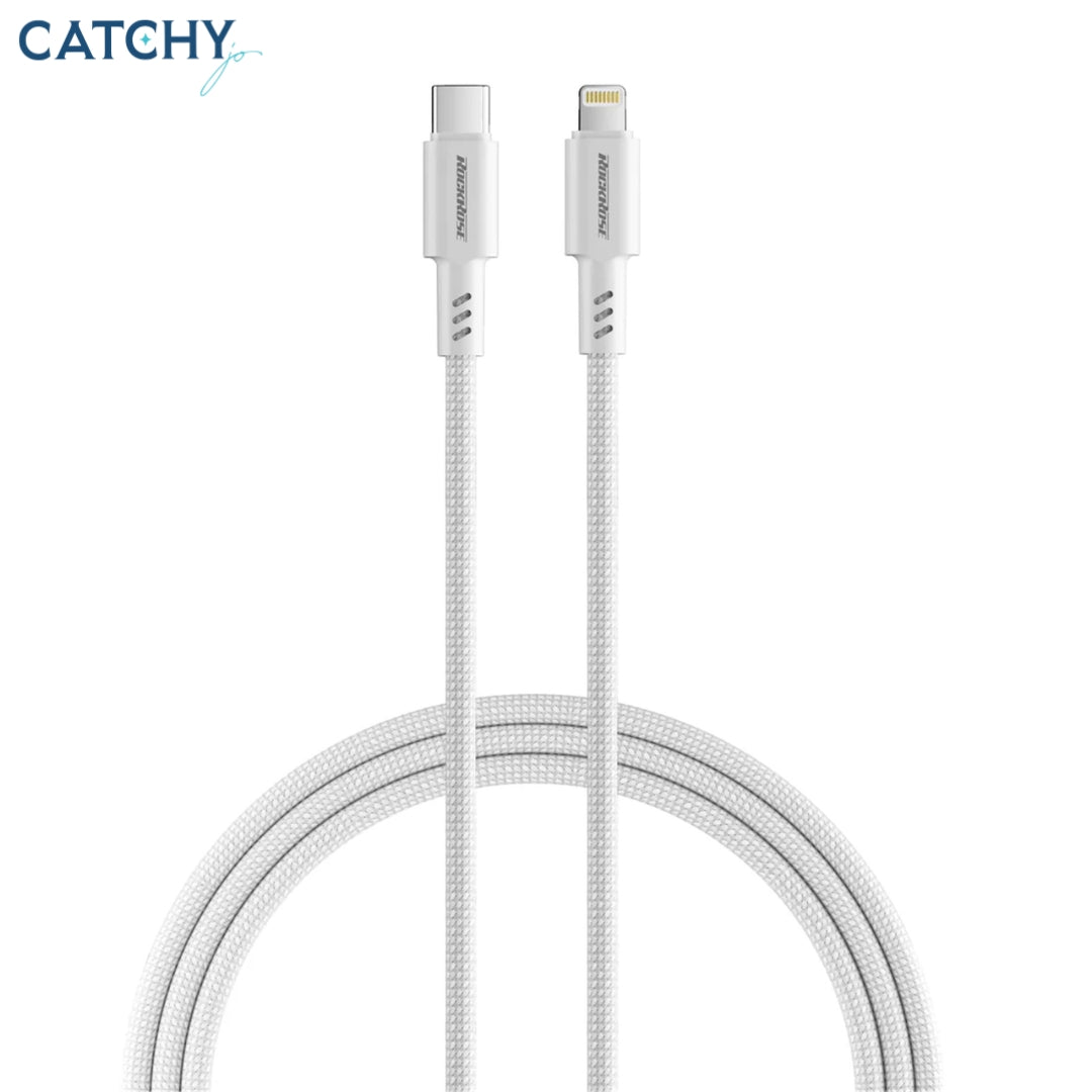 ROCKROSE Asics USB-C To Lightning Cable (1M)