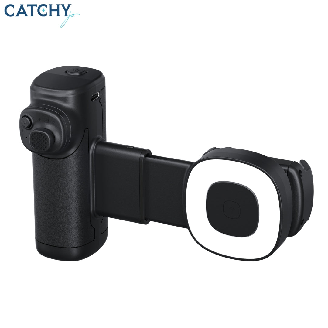 Extendable Selfie Phone Holder With Three Color Light & Wireless Remote