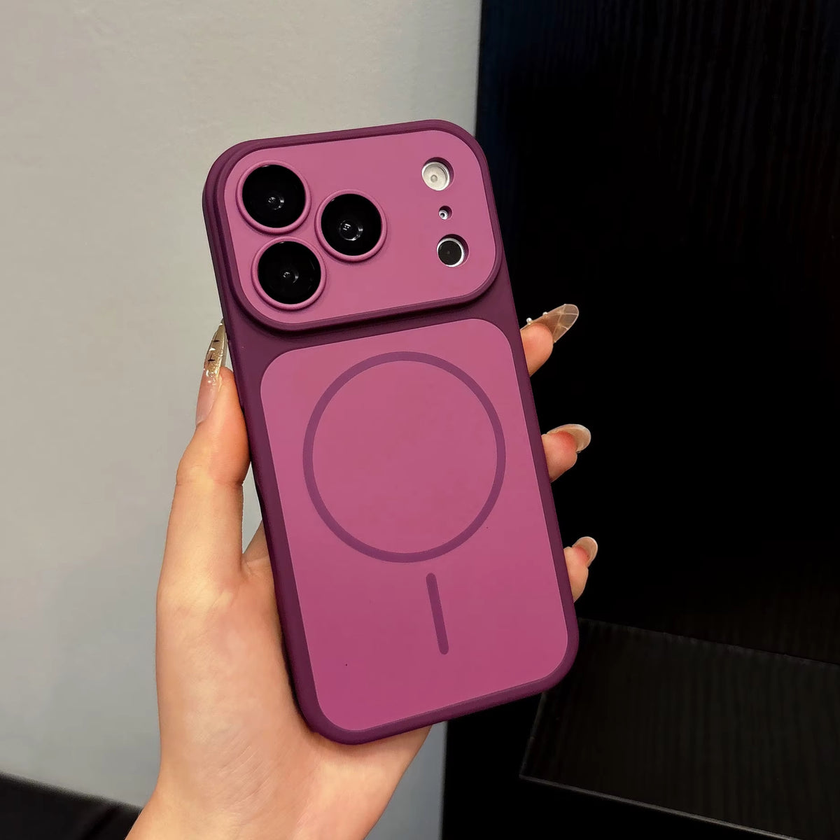 Magnetic Skin Feel Matte iPhone Case
