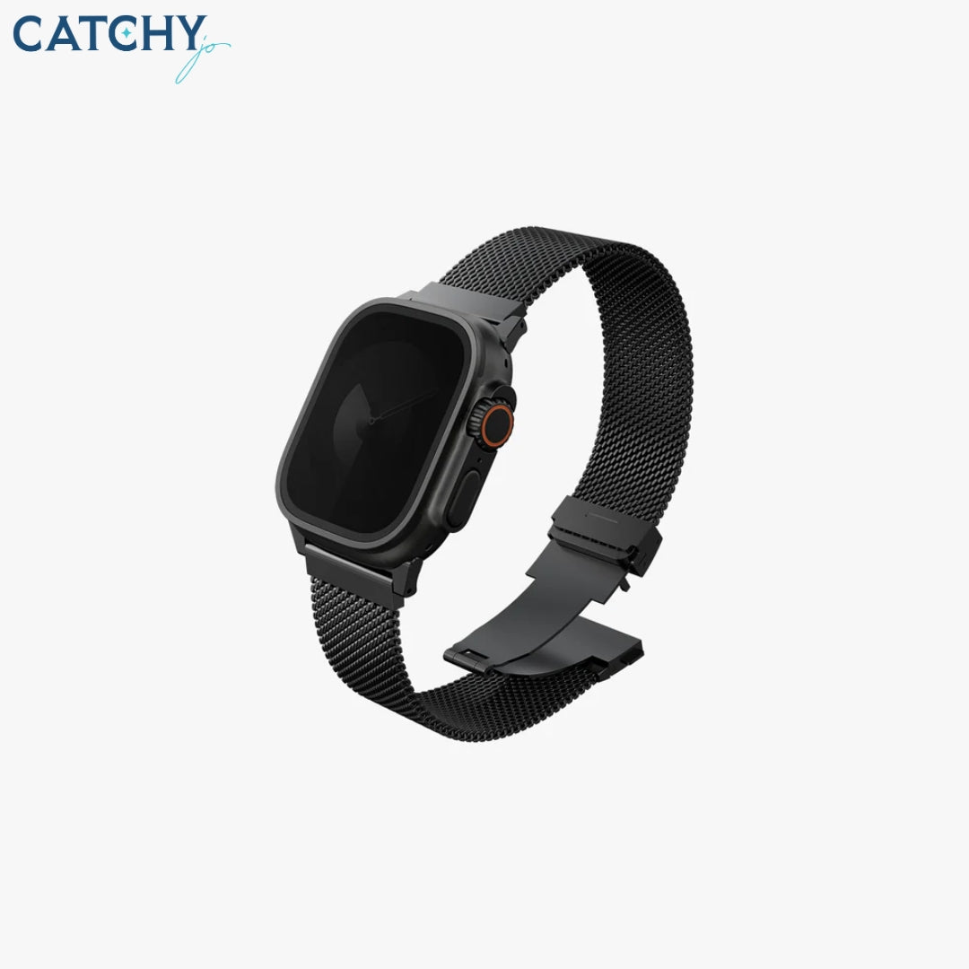 UNIQ Dante Pro Apple Watch Stainless Steel Band | 42mm | 44mm | 45mm | 46mm | 49mm | Black | Gold | Rose Gold UNIQ Dante Pro Apple Watch Stainless Steel Band | 42mm | 44mm | 45mm | 46mm | 49mm | Black | Gold | Rose Gold