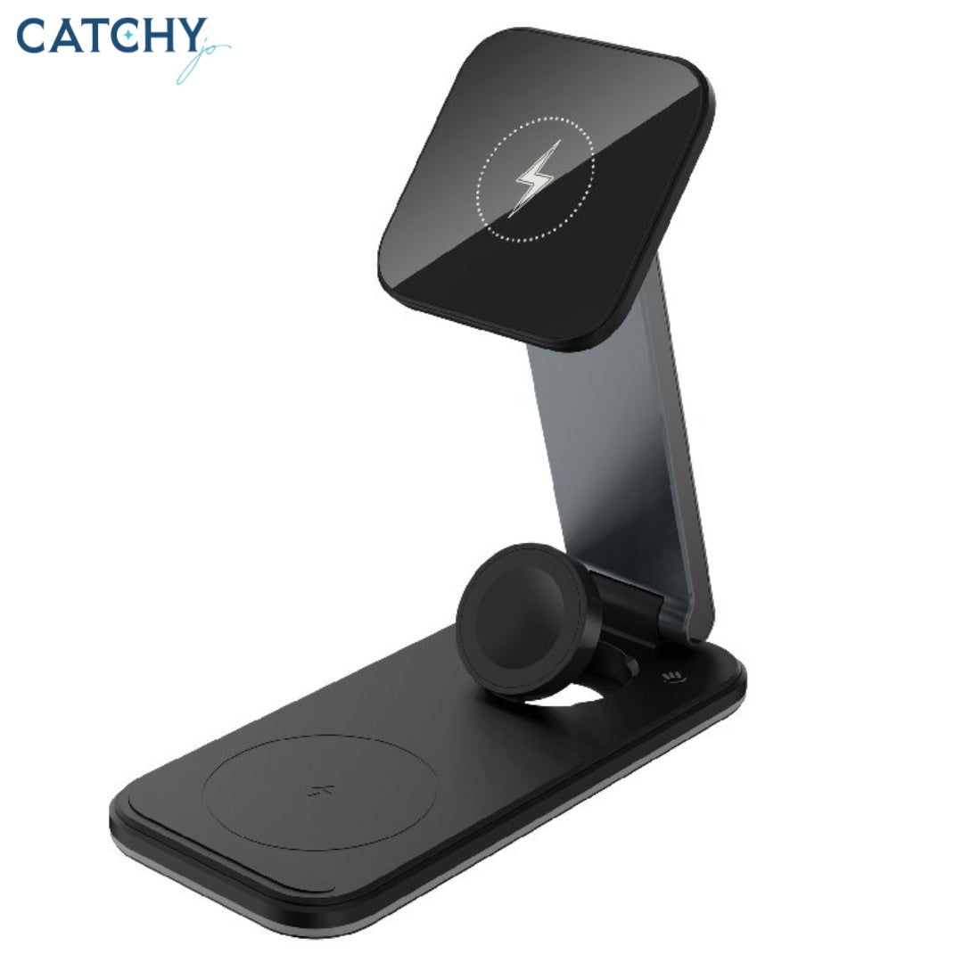 ROCKROSE Airwave Neo Dual Mode 3-in-1 Foldable Wireless Charging Stand