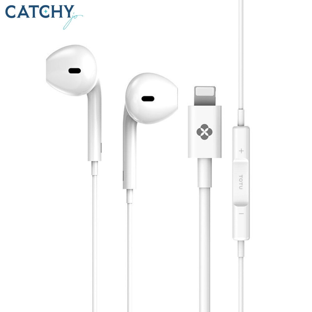 TOTU EAUA-016 Lightning Wire Bluetooth Headphones