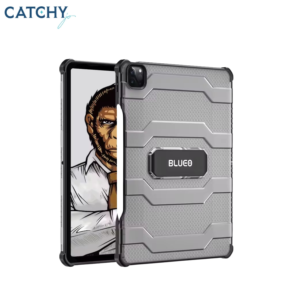 BLUEO iPad Sleeve Foldable Stand Case With Magnetic Pencil Holder