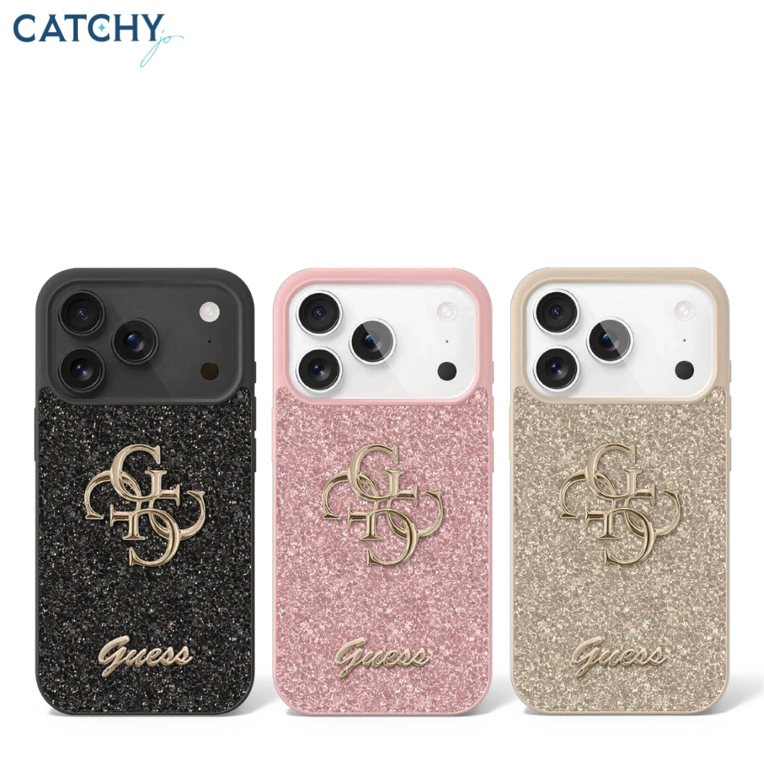 GUESS iPhone Fixed Glitter Case
