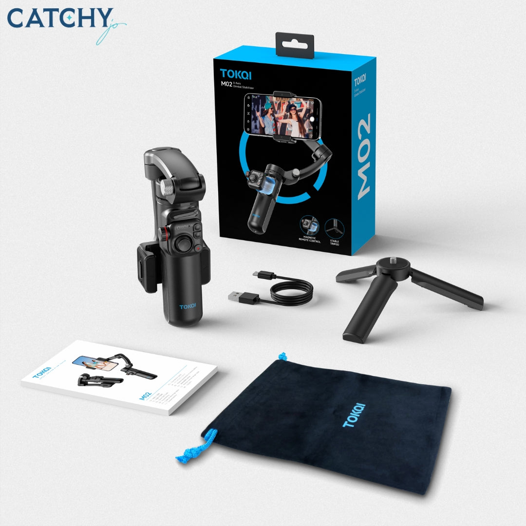 M02 Facial Auto-Tracking Handheld 3 Axis Gimbal Stabilizer