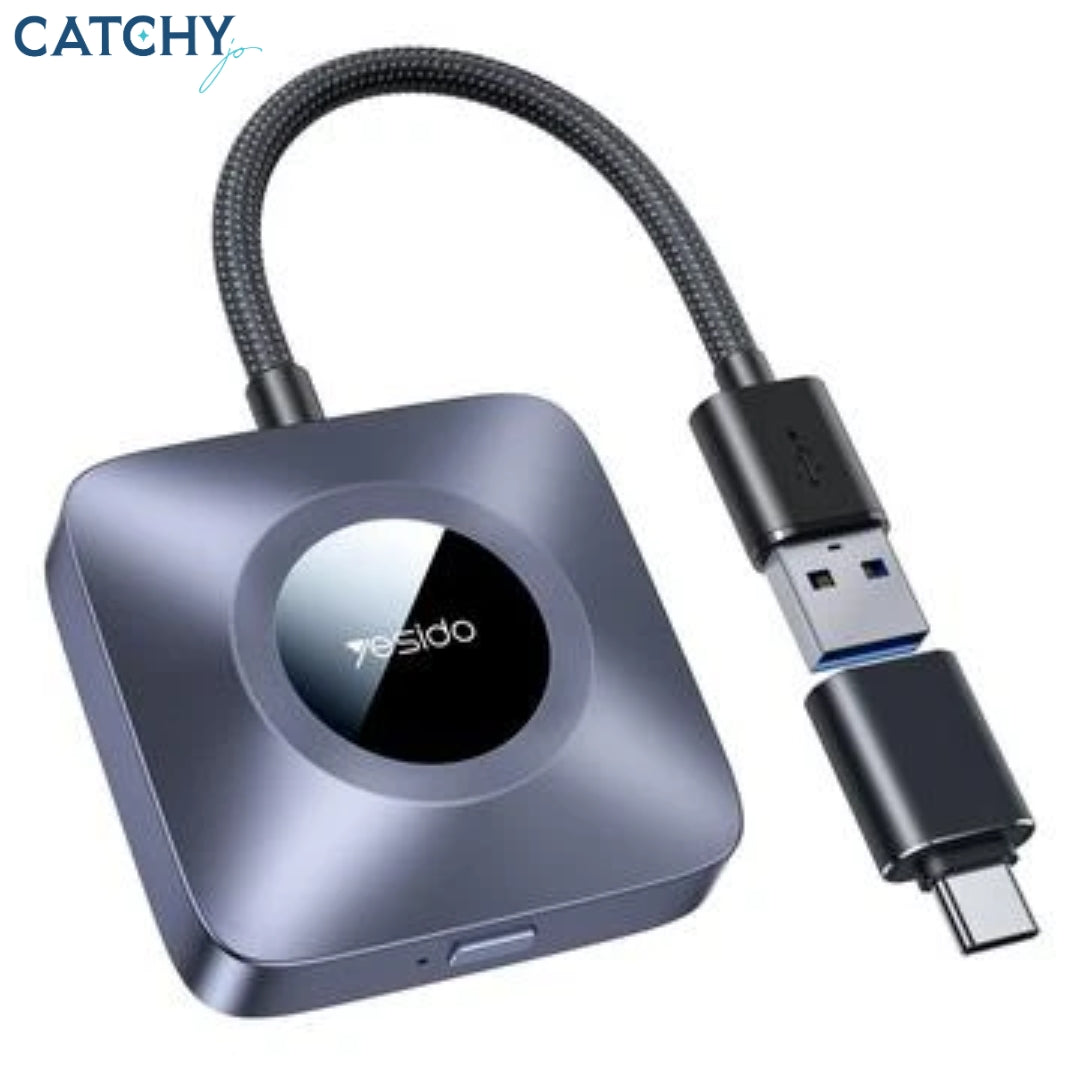 YESIDO KM23 Wired To Wireless CarPlay Adapter