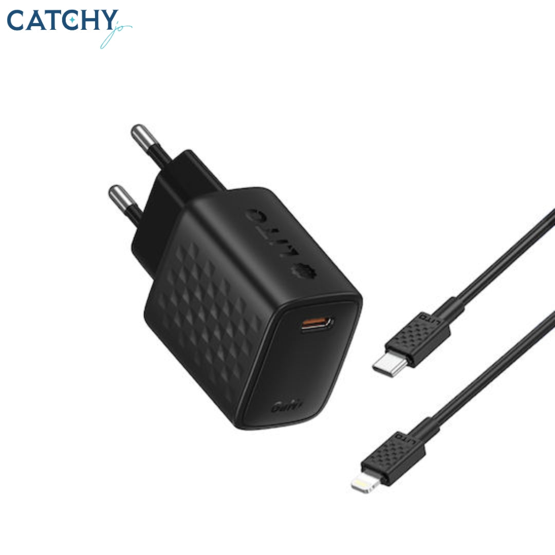 LITO LC17L Charging Adapter With Lightning Cable (30W)