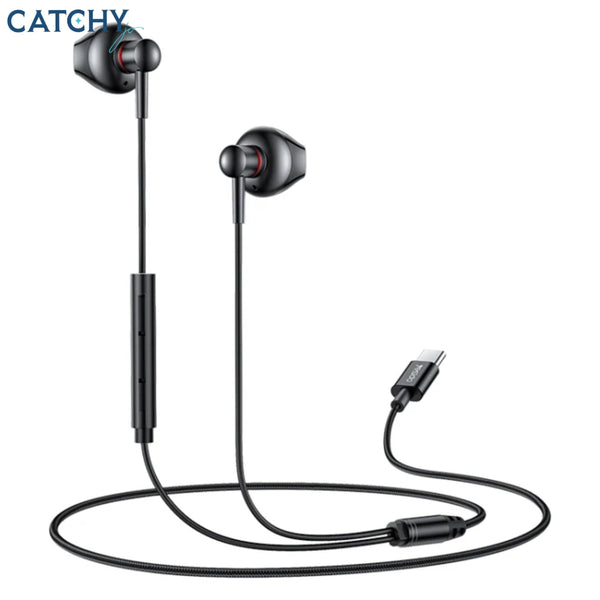 YESIDO YH49 Type-C Aluminum Alloy Earphone