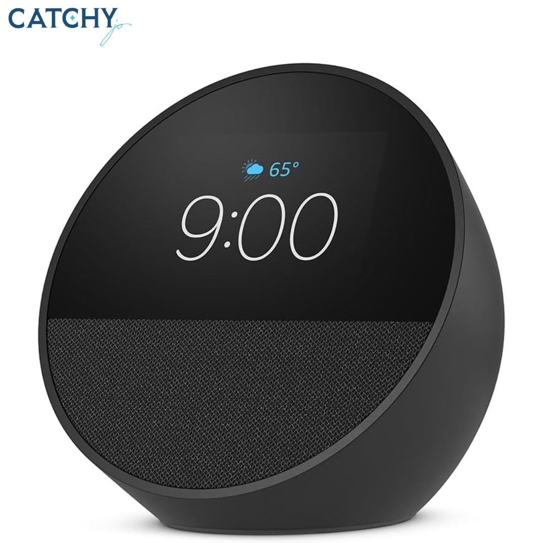 Echo Spot منبه ذكي بصوت حيوي