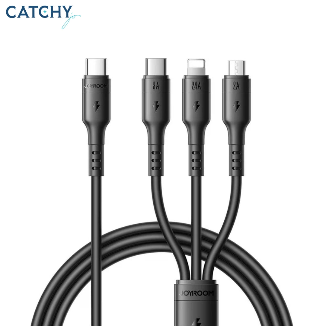 JOYROOM S-A61 3-in-1 Type-C Charging Cable (1.2M)