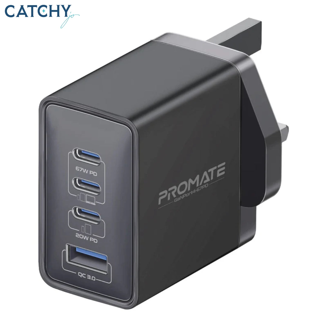 PROMATE GaNPort4-67W Power Charging Adapter