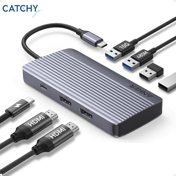 Anker 7-in-1 Dual Display USB-C Hub