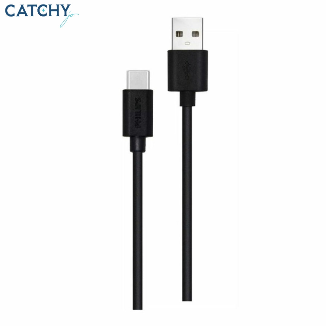 Philips DLC3104A USB-A To USB-C Cable (1.2M)