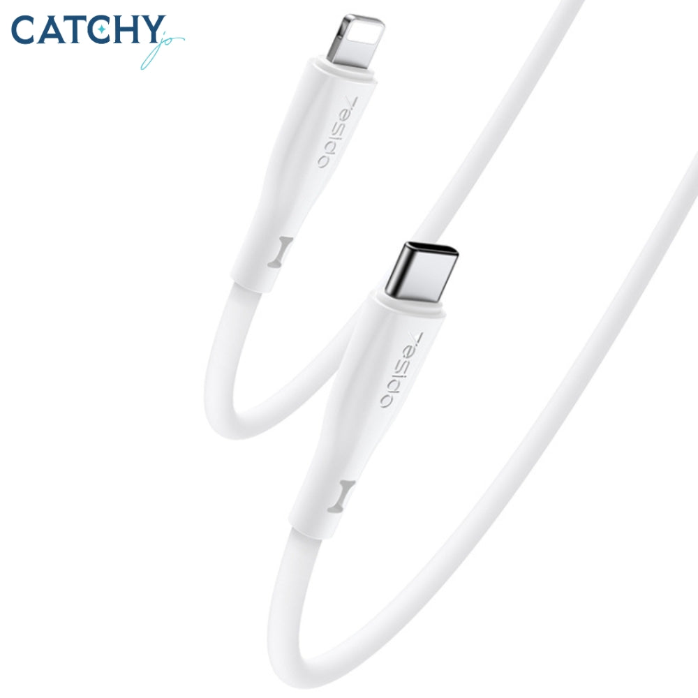 YESIDO CA151 كابل شحن USB-C إلى Lightning (20W)