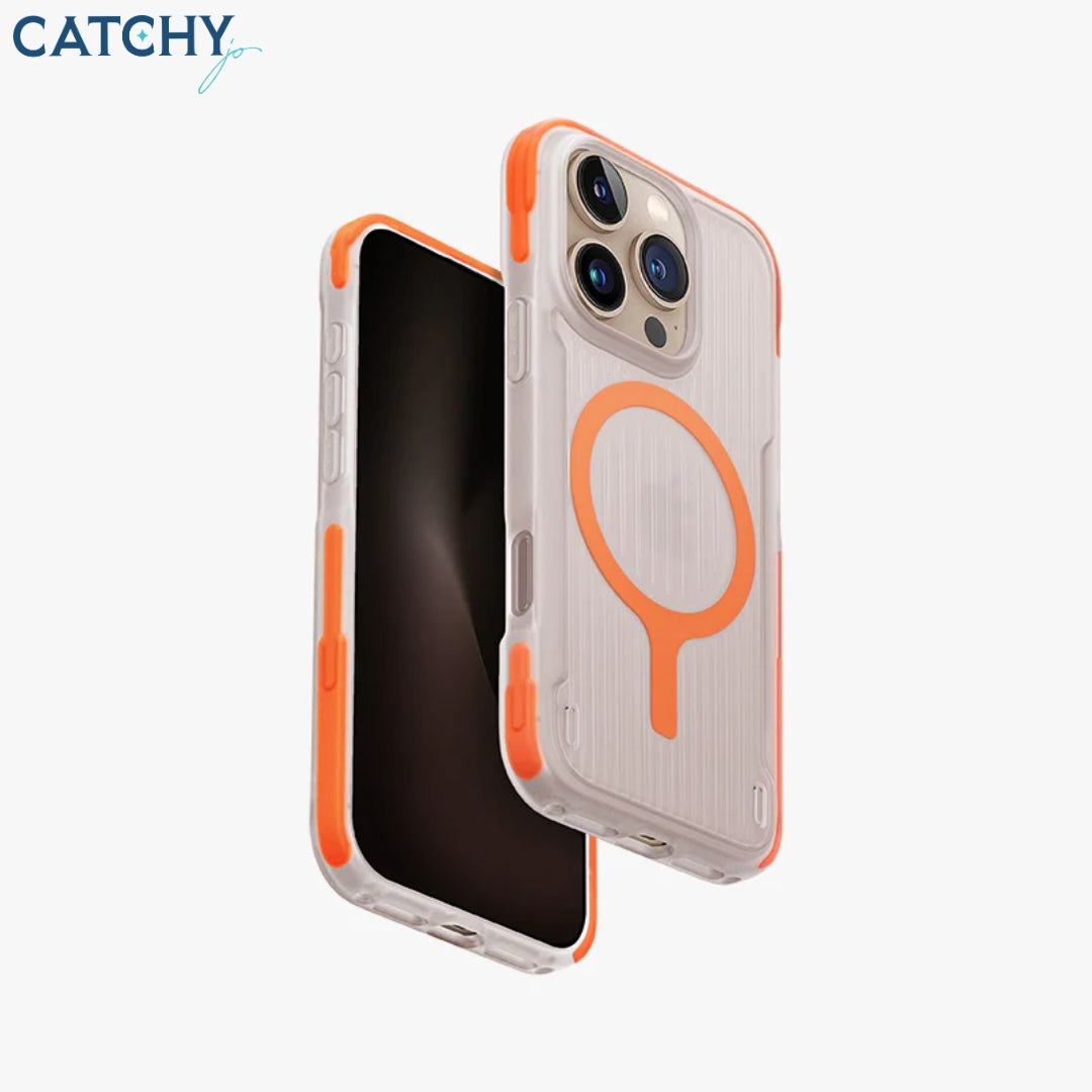 UNIQ Combat Active Triple-Layered Rugged Protective Case | iPhone 16 Pro | iPhone 16 Pro Max | Black | Clear | Orange | Gray UNIQ Combat Active Triple-Layered Rugged Protective Case | iPhone 16 Pro | iPhone 16 Pro Max | Black | Clear | Orange | Gray