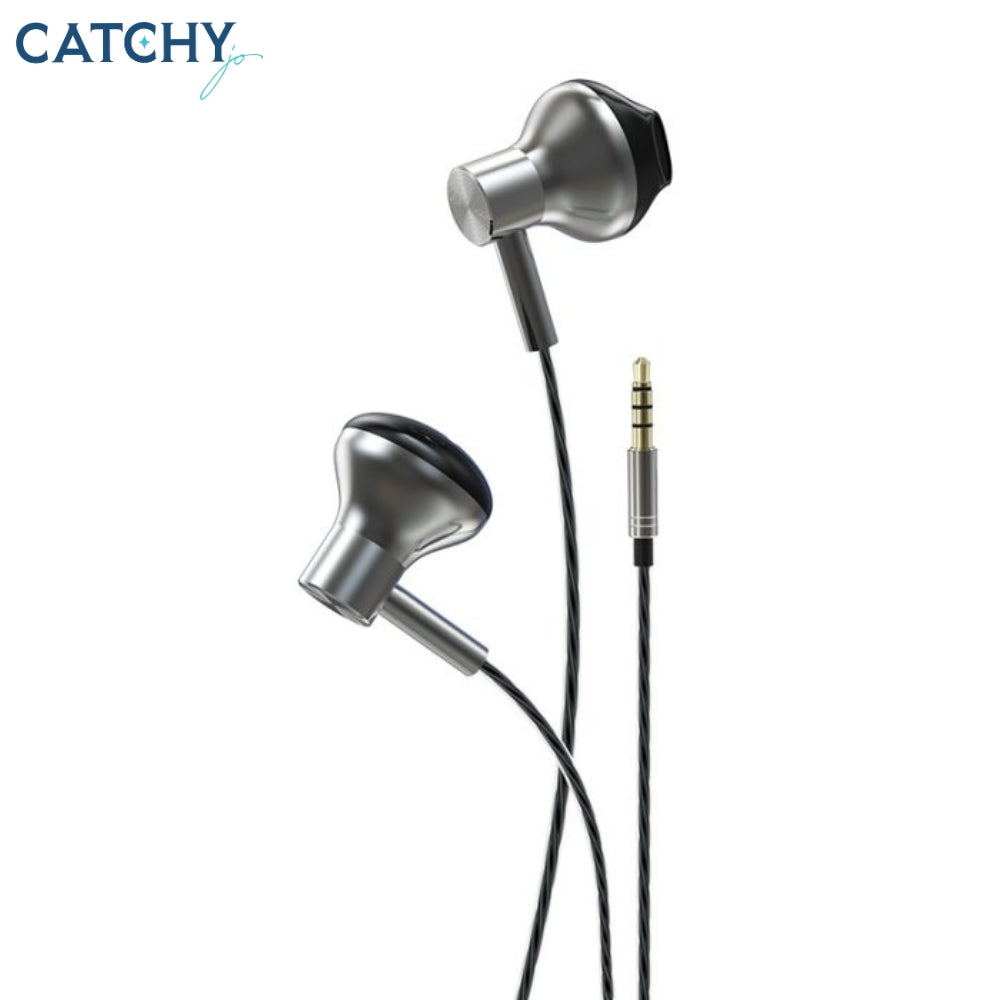 Devia Metal In-Ear Earphone With Remote And Mic (3.5mm)