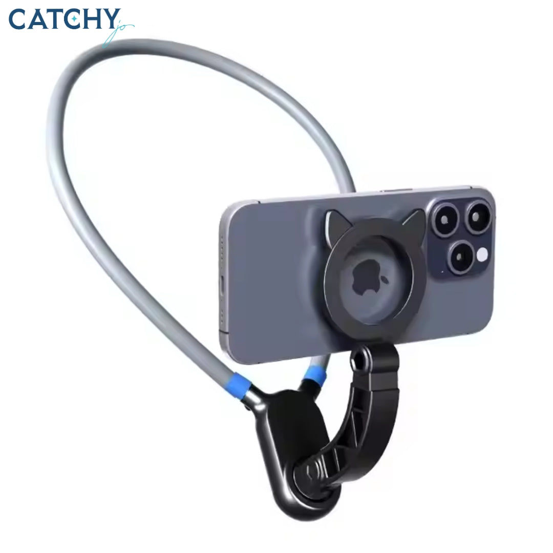 Silicone Magnetic Neck Mount Mobile Holder