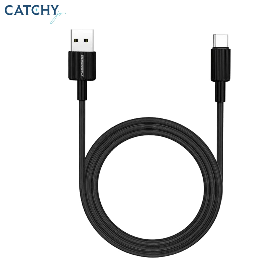 ROCKROSE Arrow USB To Type-C Charge & Sync Cable (1M)