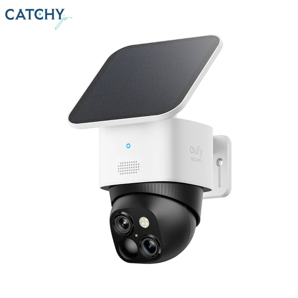 Anker Eufy Solo Cam S340 Wireless Outdoor Security Camera with Dual Lens and Solar Panel