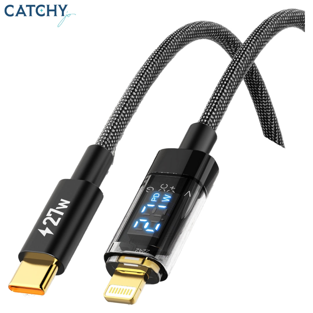 Moxom LX-CB825 Type-C To Lightning Data Cable (27W) Moxom LX-CB825 Type-C To Lightning Data Cable (27W)