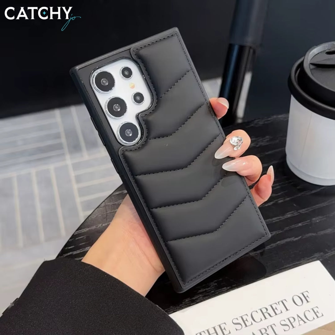 Samsung غطاء مغناطيسي بتصميم معطف مبطن