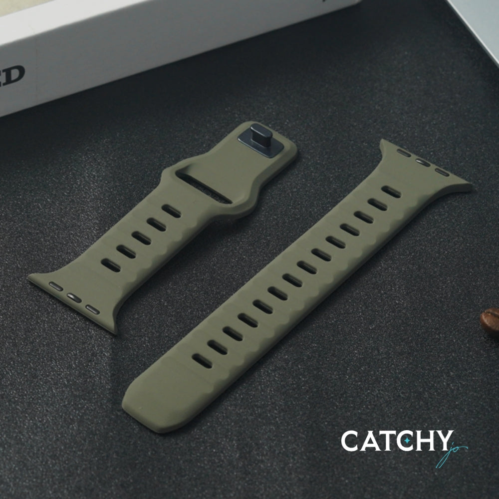 سوار سيليكون رياضي Spigen لساعة Apple Watch