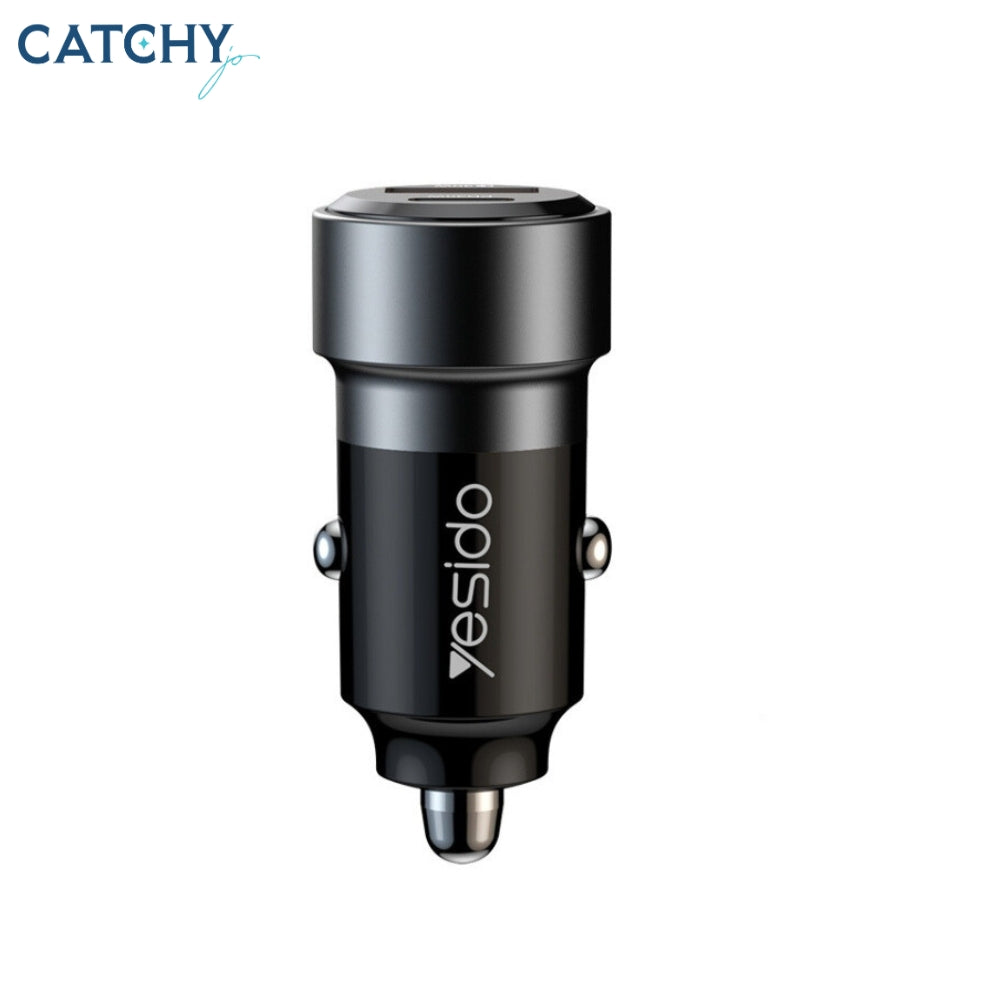 YESIDO Y55 Car Charger With Type-C Cable (60W)