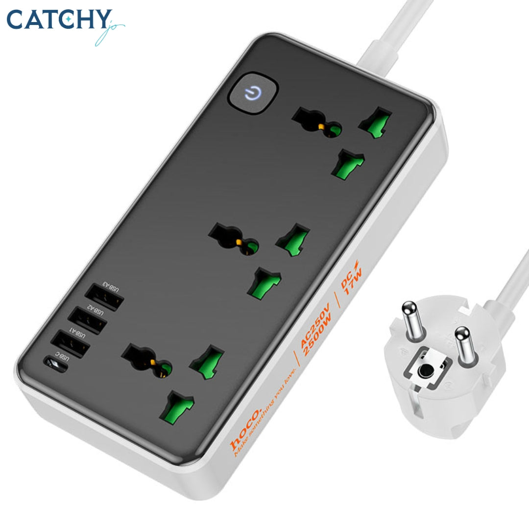 HOCO AC7A Storm Power Strip (EU)