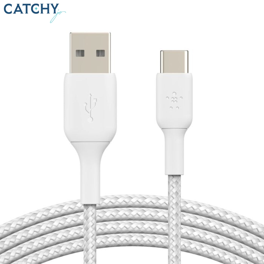 BELKIN BoostCharge Braided USB-C To USB-A Cable (3M)