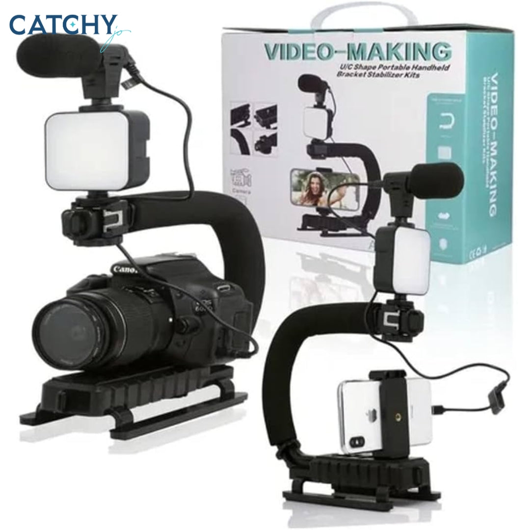 Studio Camera Photographic Lighting With Tripod Stand