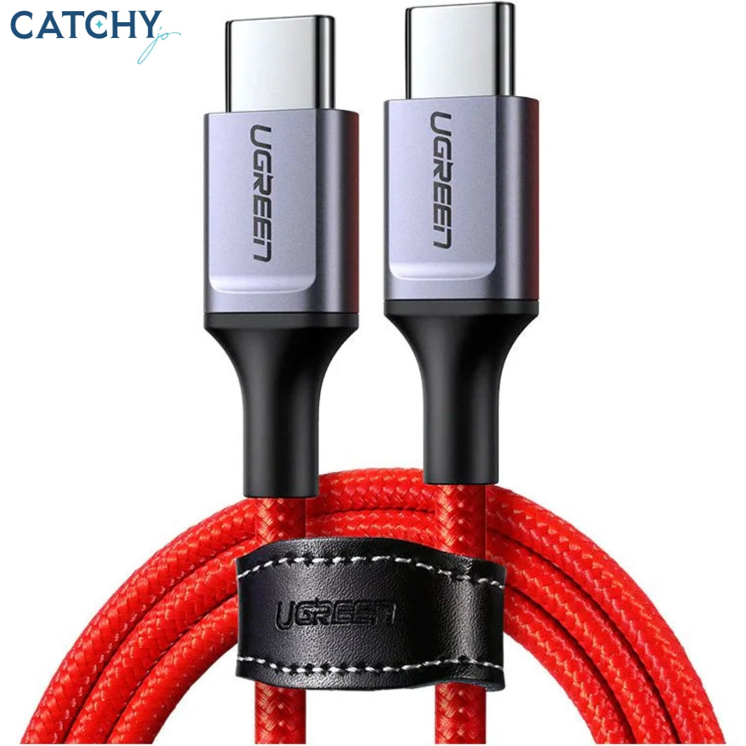 UGREEN كابل بيانات USB-C إلى USB-C 2.0 3A (1M)