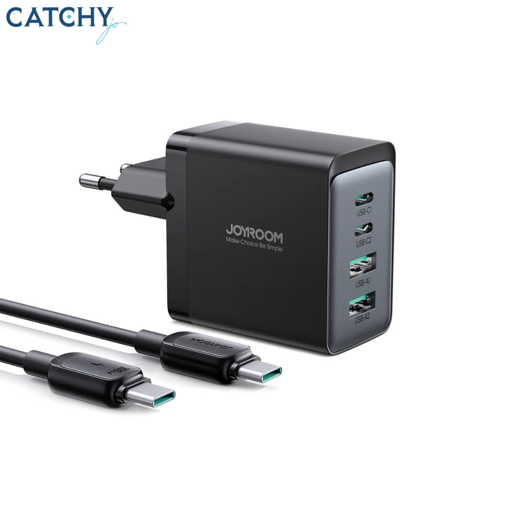 JOYROOM TCG02 Smart Fast Charging Adapter With Type-C Cable (67W)