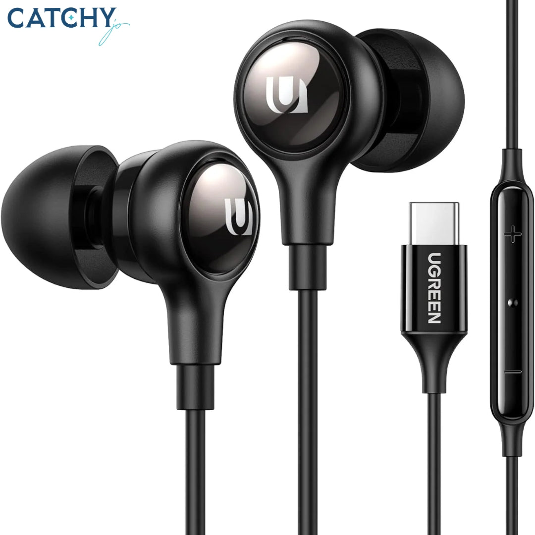 سماعات UGREEN HiTune بصوت ستيريو ومنفذ Type-C