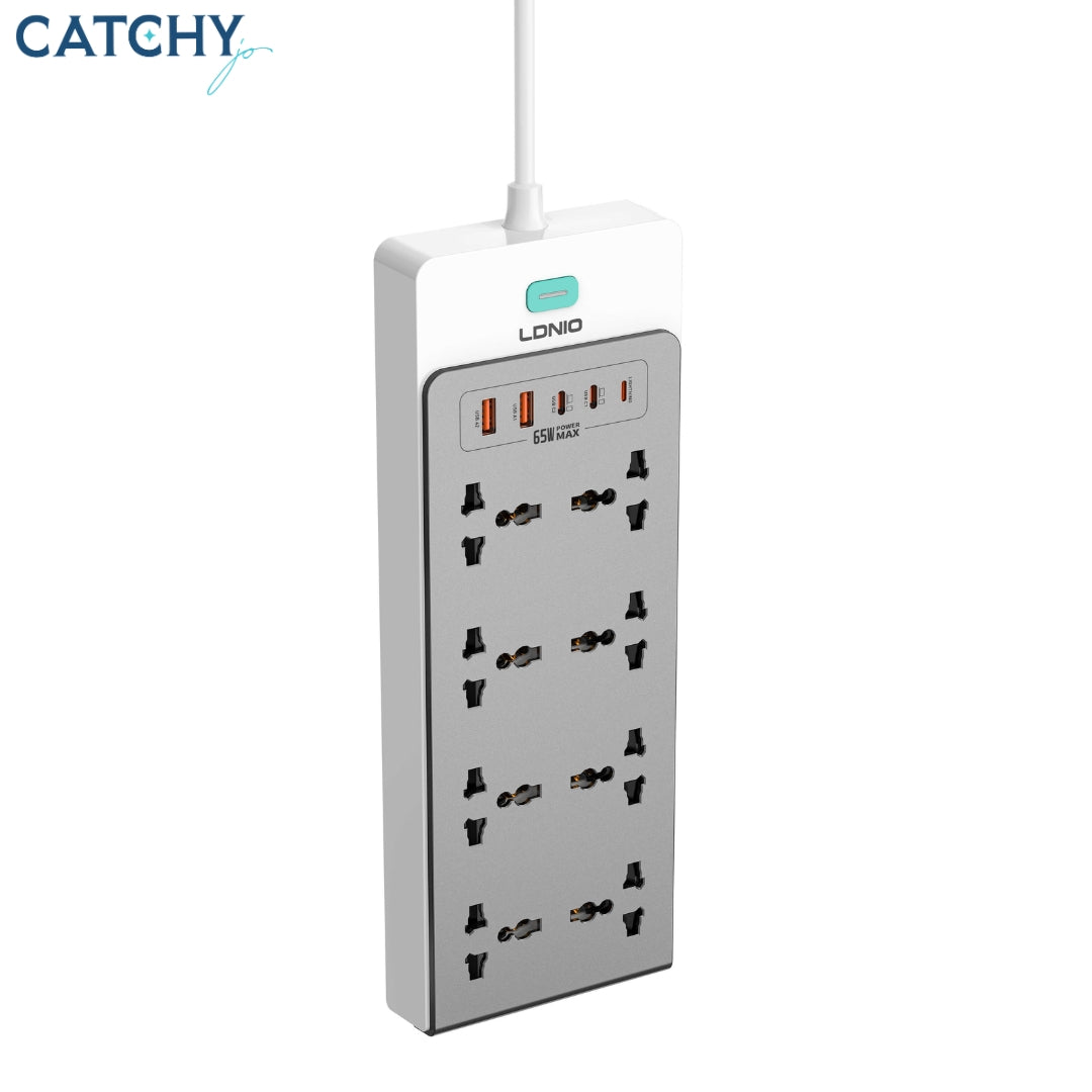 LDNIO SC4 Nitride Gallium Nitride Desktop Power Strip (65W)