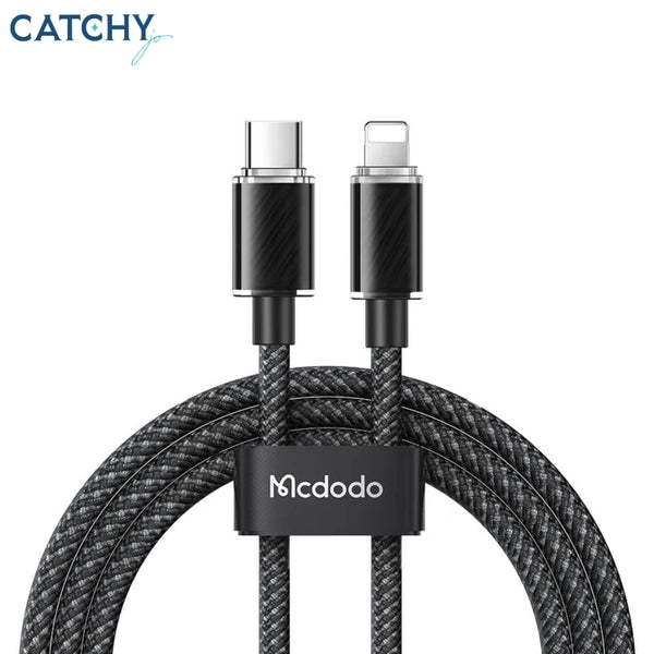 MCDODO Dichromatic Series Type-C to Lightning Cable  (36W)