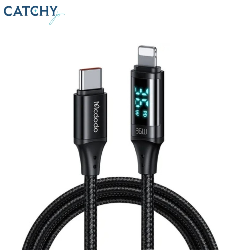 MCDODO CA-1030 USB-C To Lightning Charging Cable (36W)