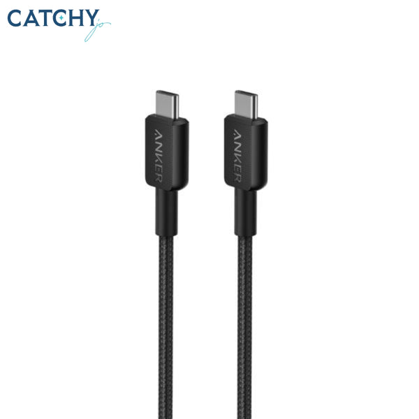 Anker 322 Type C To Type C Nylon Braided Cable (60W)
