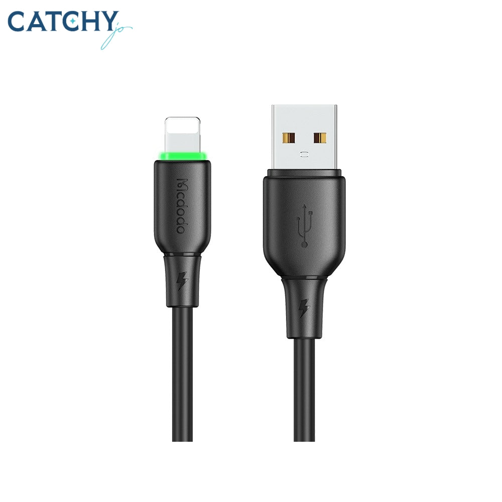 MCDODO كابل ناعم USB-A إلى Lightning (1.2M)