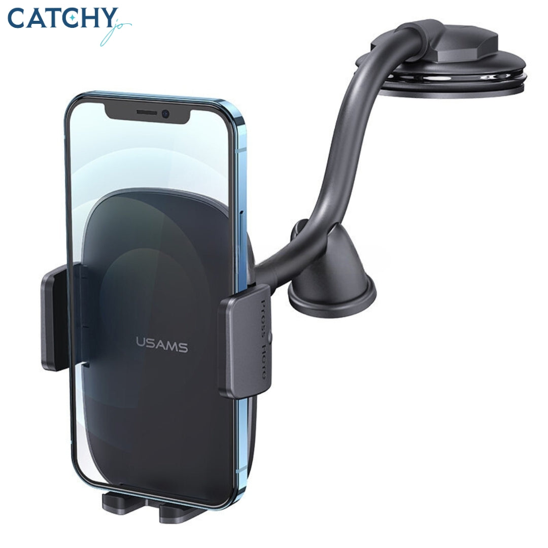 USAMS US-ZJ065 Center Retractable Car Phone Holder