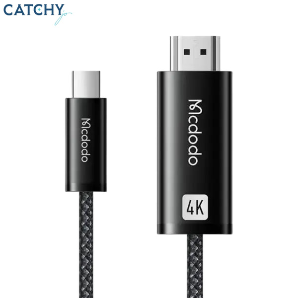 MCDODO Cab Flow Adapter Cable Type-C To HDMI