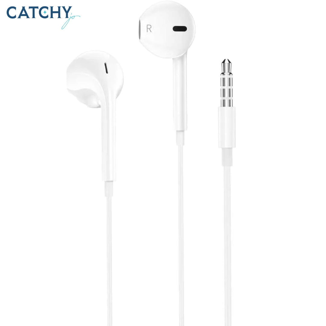 Green Lion AUX Stereo Earphones With Built-in Microphone