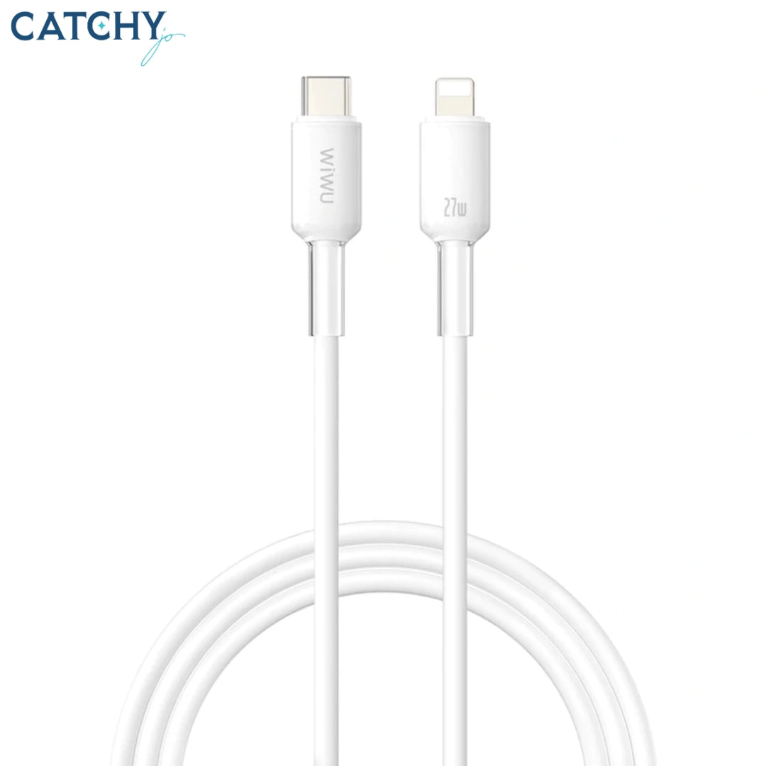 WiWU Wi-C062 Type-C To Lightning Neolink Series Silicone Cable (27W)