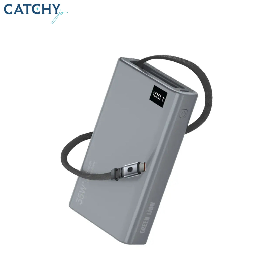 Green Lion Retractable Power Bank (10000mAh)