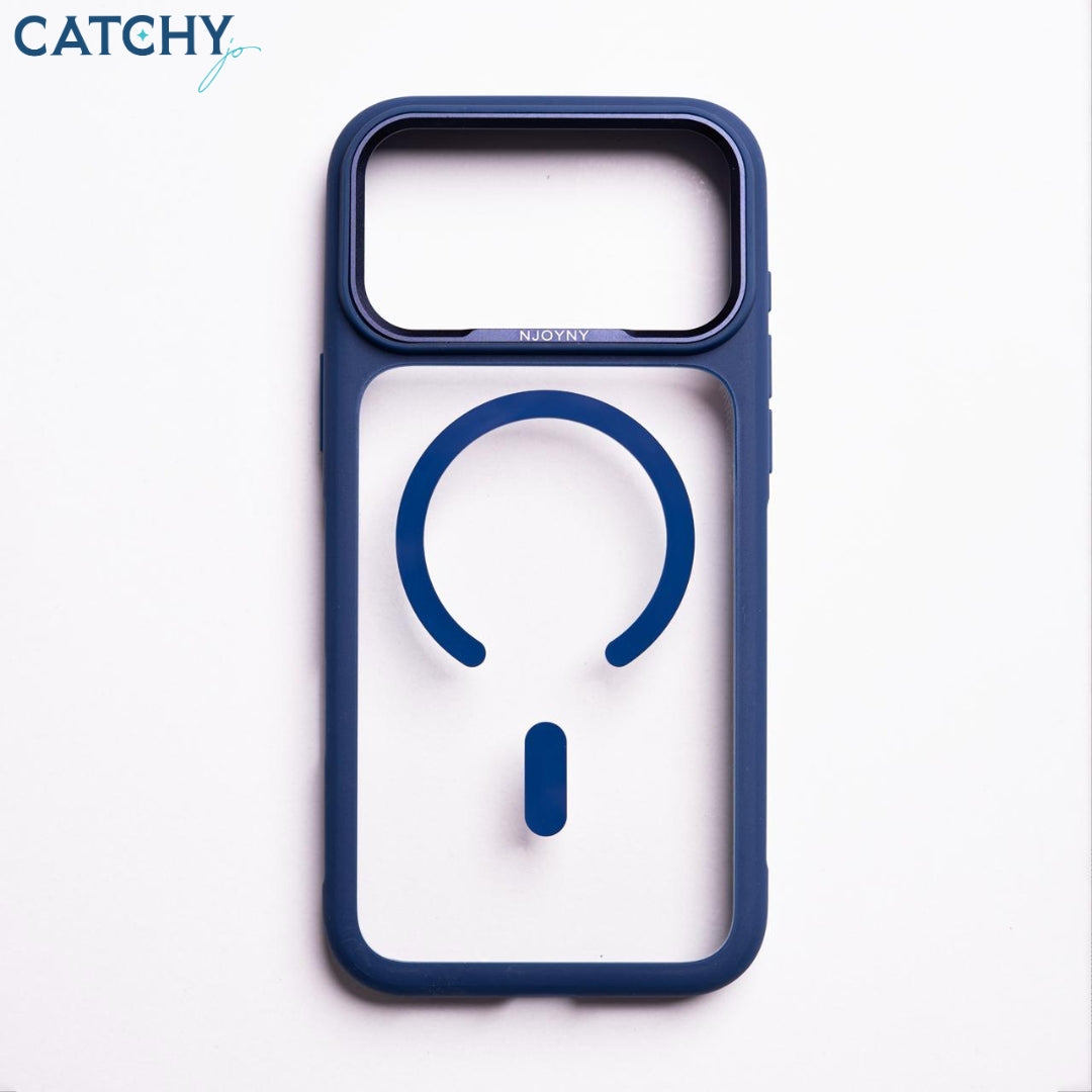 NJOYNY iPhone Luxury Plain MagSafe Case